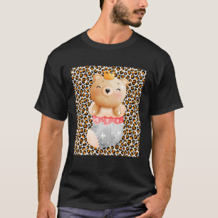 Camiseta KIds Fofo Bear Bear Bear Animal Pica
