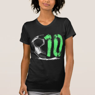 Camiseta Kids Football 10 years old boy birthday party