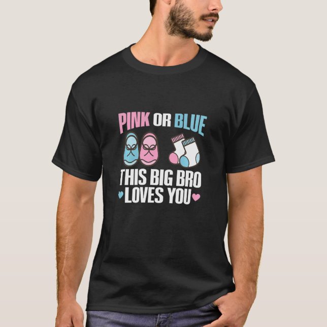 Camiseta Kids Gender Reveal Quote for a Gender Reveal Broth (Frente)