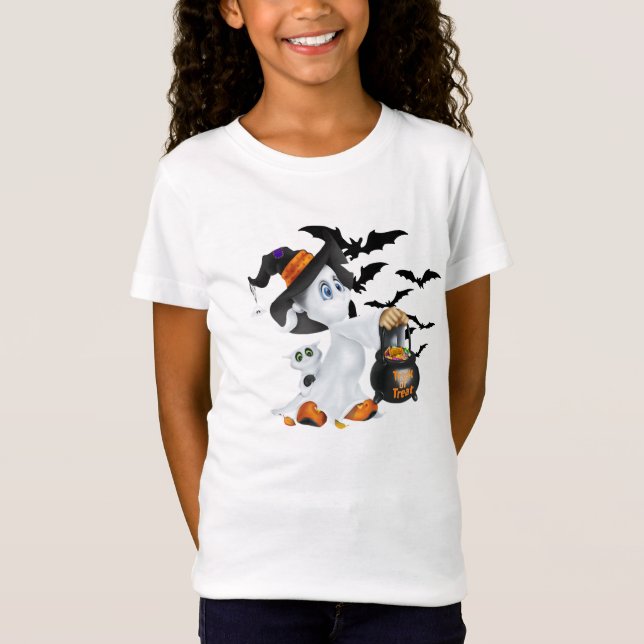 Camiseta Kids Halloween Shirt (Frente)