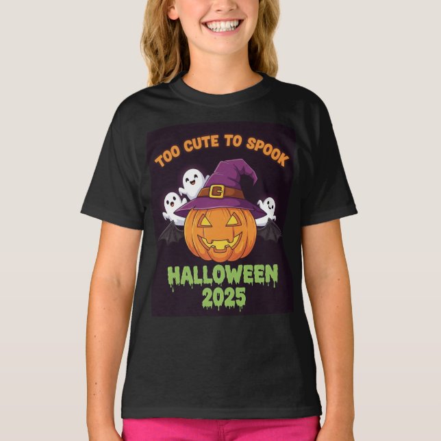Camiseta Kids Halloween T-Shirt (Frente)