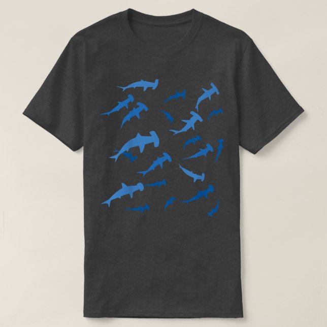 Camiseta Kids Hammerhead Shark (Frente do Design)