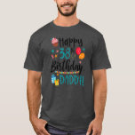 Camiseta Kids Happy 38th Birthday Daddy BDay Son Daughter<br><div class="desc">Kids Happy 38th Birthday Daddy BDay Son Daughter Baby Girl Boy Gift. Perfect gift for your dad,  mom,  papa,  men,  women,  friend and family members on Thanksgiving Day,  Christmas Day,  Mothers Day,  Fathers Day,  4th of July,  1776 Independent day,  Veterans Day,  Halloween Day,  Patrick's Day</div>