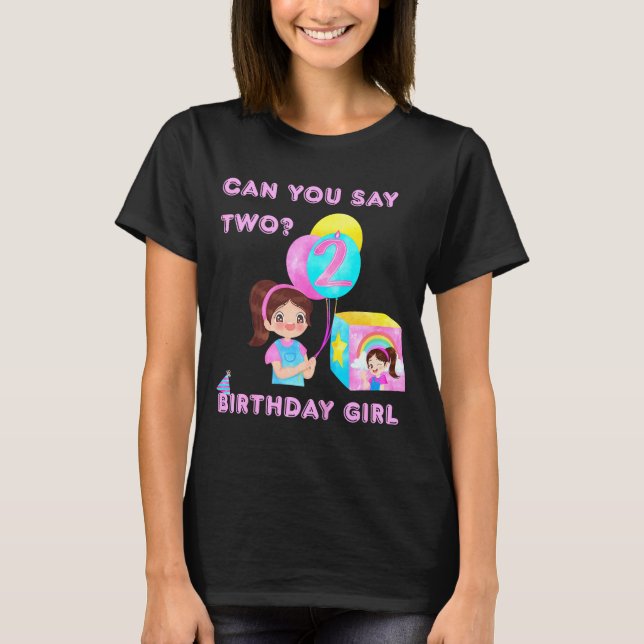 Camiseta Kids Happy Birthday  (Frente)