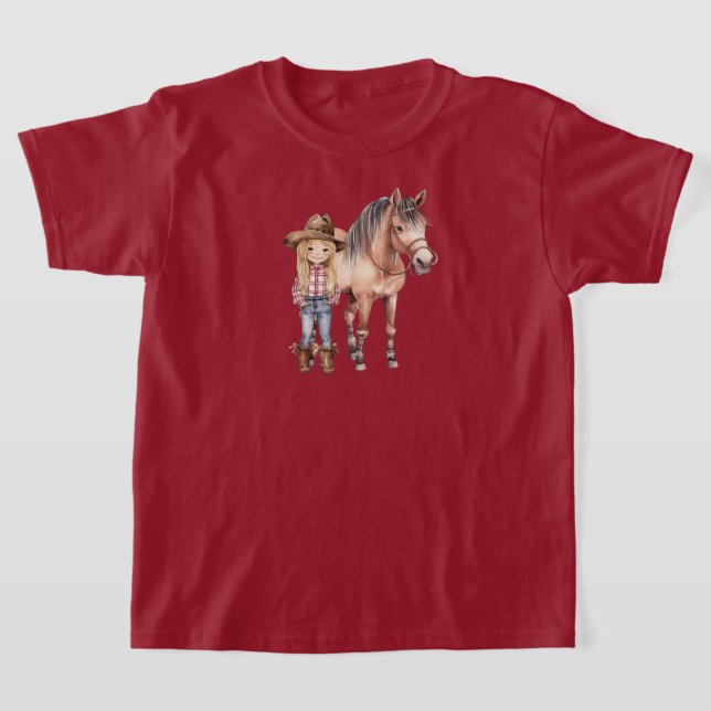 Camiseta Kids Horse T-Shirt (Postura )