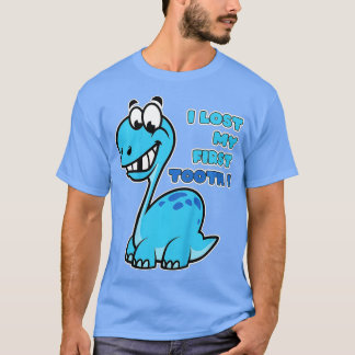 Camiseta Kids I Lost My First Tooth Cute Dinosaurs