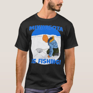 Camiseta Kids Ice Fish Minnesota