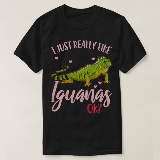 Camiseta Kids Iguana Lizard Reptile (Frente do Design)