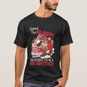 Camiseta Kids I'm Going To Be a Big Brother Est 2023 Firetr