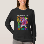Camiseta Kids I'm Ready To Crush 1st Grade Dabbing Unicorn<br><div class="desc">Kids I'm Ready To Crush 1st Grade Dabbing Unicorn Back To School 3</div>