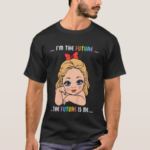 Camiseta Kids I'm The Future Is Me Girl Women's History Mon