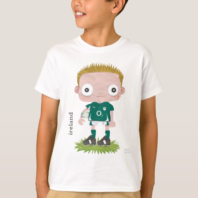 Camiseta Kids Ireland Rugby T-Shirt (Frente)