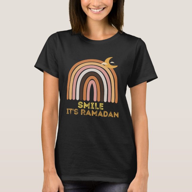 Camiseta Kids It s Ramadan Bro Smile Muslim s Fasting Month (Frente)