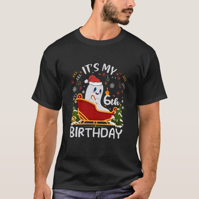 Camiseta Kids It's My 6th Birthday Six Year Old Birthday Ki (Frente)