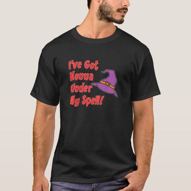 Camiseta Kids I've Got Nonna Under My Spell Granddaughter H (Frente)