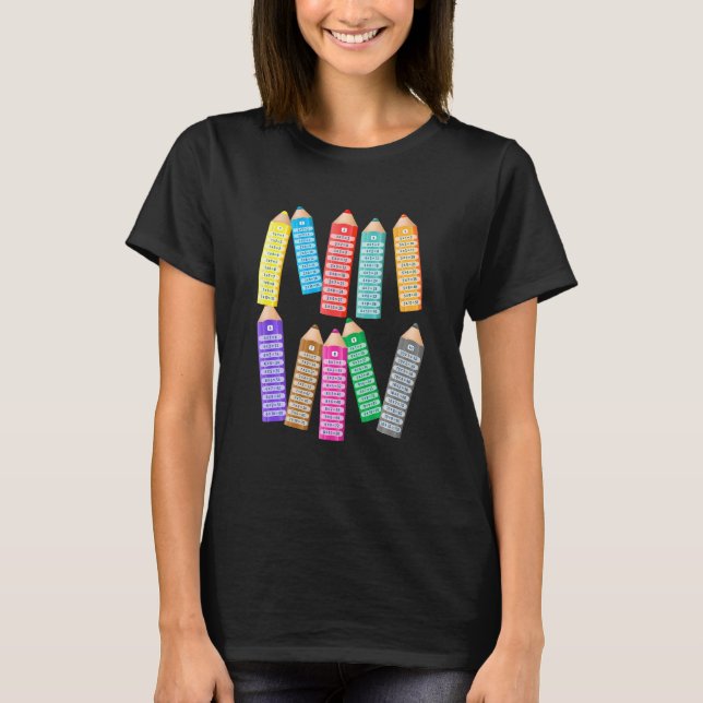 Camiseta Kids Kids are Learning to Calculate Math Multiplic (Frente)
