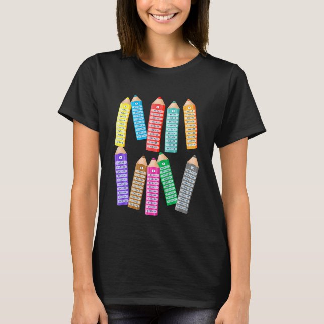 Camiseta Kids Kids are Learning to Calculate Math Multiplic (Frente)