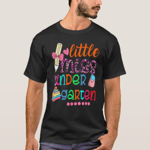 Camiseta Kids Little Miss Kindergarten Back To School Girls