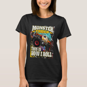 Camiseta Kids Monster Trucks