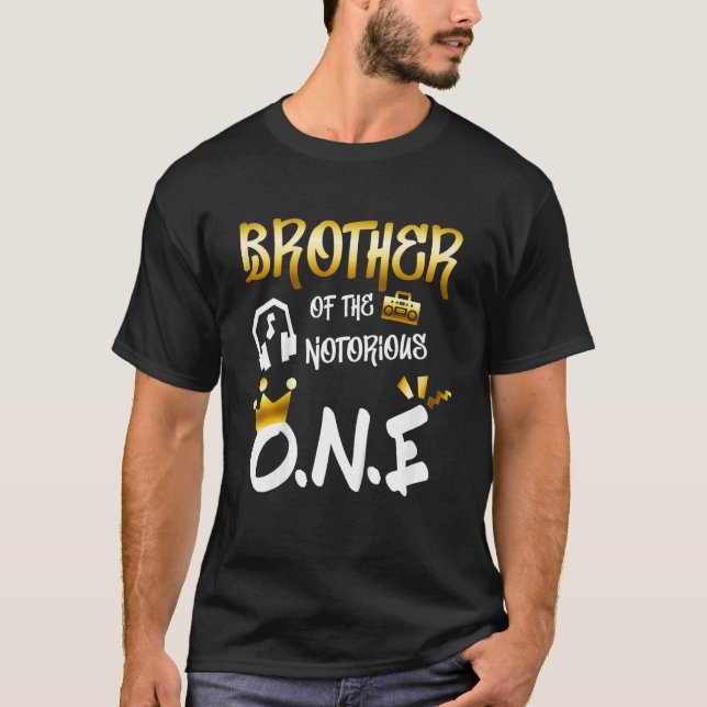 Camiseta Kids Old School  Hip Hop Brother Of The Notorious  (Frente)