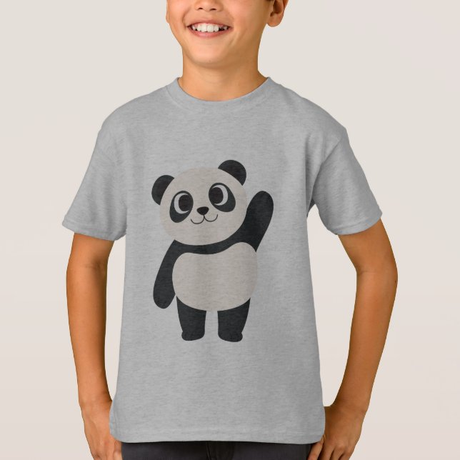 Camiseta Kids Panda T-Shirt (Frente)