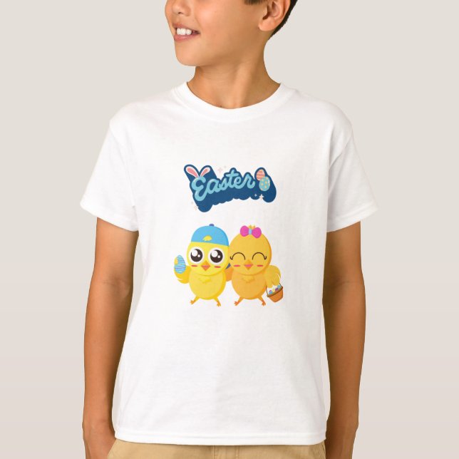 Camiseta Kids Páscoa T-Shirt (Frente)