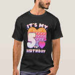 Camiseta Kids Pop it Birthday Girl 5 years old Push it Pop<br><div class="desc">Kids Pop it Birthday Girl 5 years old Push it Pop Fidget Bubble</div>