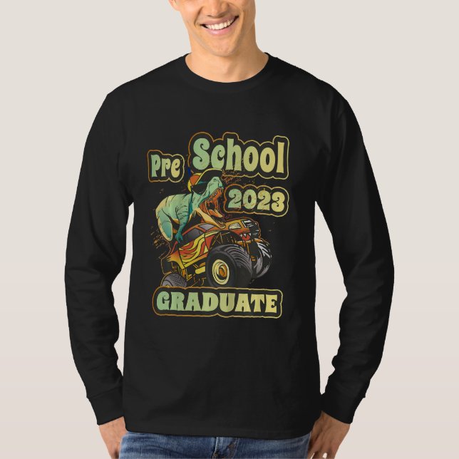 Camiseta Kids Pre School Graduate Hello Summer Students And (Frente)