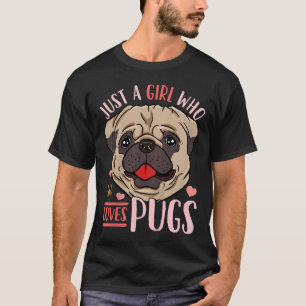 Camiseta Kids Pug Gift Classic T-Shirt 167