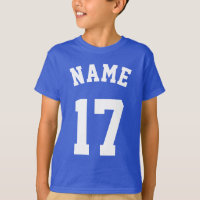 Kids Real Azul e Branco | Sports Jersey Design