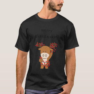 Camiseta Kids Reindeer Christmoose XMas Noel Bauble Moose C