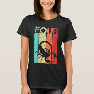 Camiseta Kids Scorpion 4 Birthday Boy Scorpion 4 anos