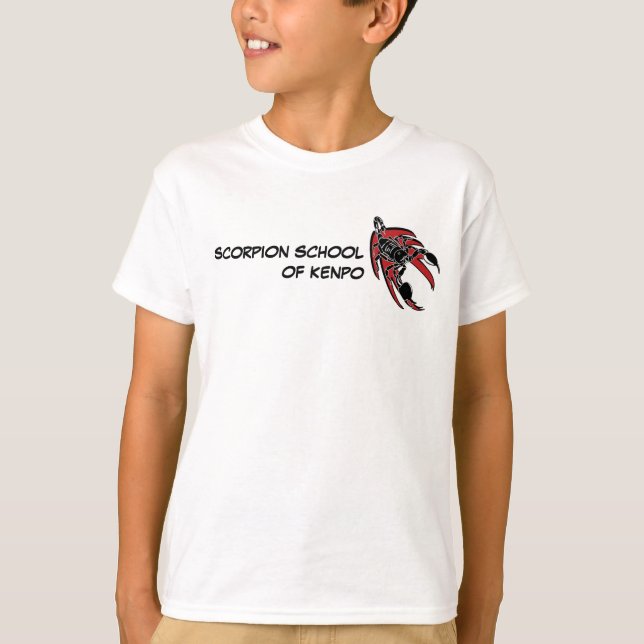 Camiseta Kids Scorpion School of Kenpo T-Shirt (Frente)