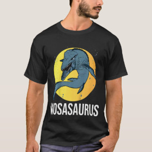 Camiseta Kids Sea Rex Jawsome Mosassauro Pré-Histórico Dino