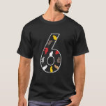 Camiseta Kids Sixth Birthday Cat 6th Birthday Children<br><div class="desc">Kids Sixth Birthday Cat 6th Birthday Children.</div>