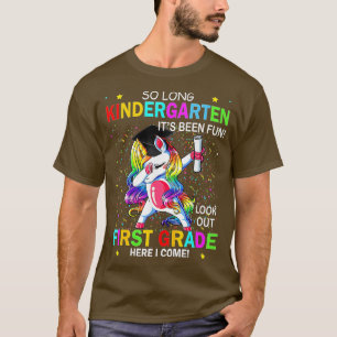 Camiseta Kids So Long Kindergarten Here I Come Graduation U