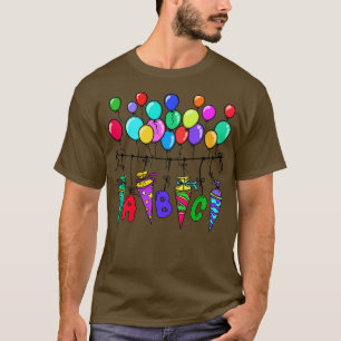 Camiseta Kids Stylish Nursery School Class Kindergarten Lea
