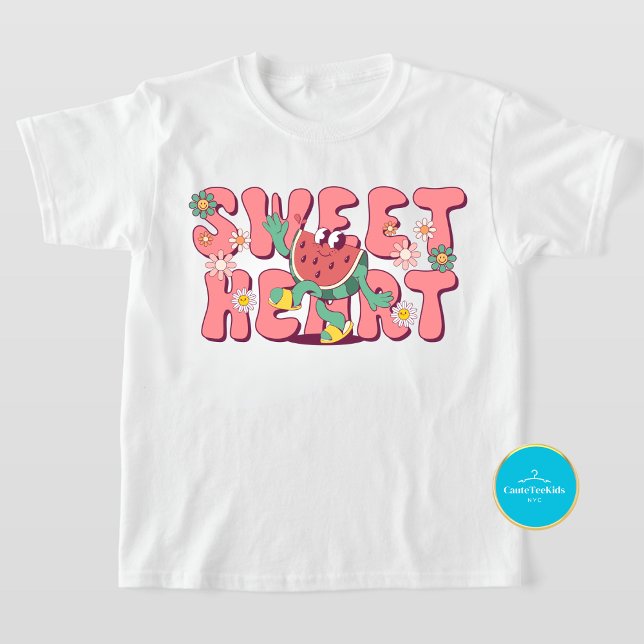 Camiseta Kids Summer Retro Shirt | Swetheart T-Shirt (Criador carregado)