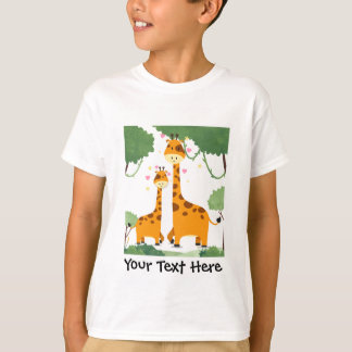 Camiseta Kids t-shirt giraffe picture