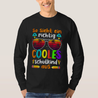 Camiseta Kids Tschüss Kindergarten Ich Rocke Jetzt Die Schu