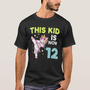 Camiseta Kids Unicorn Karate Birth Nascer 12 Karate