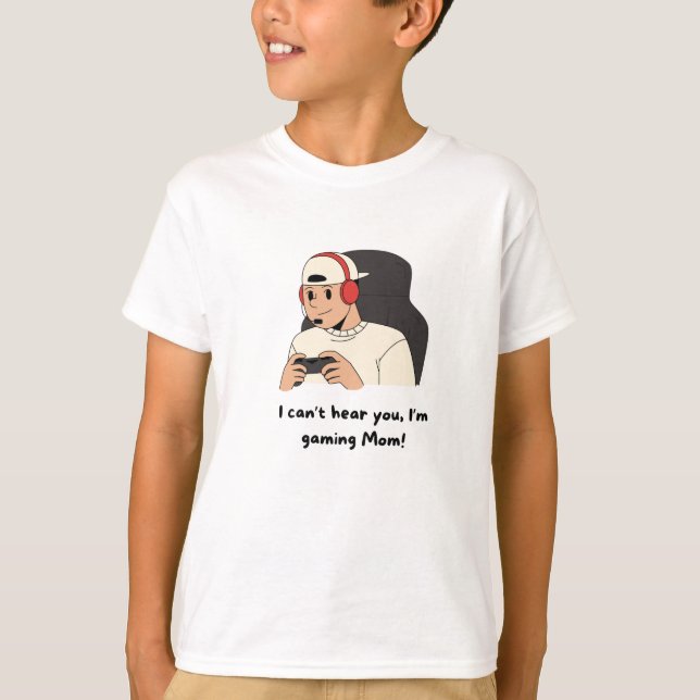 Camiseta Kids Video Gaming (Frente)