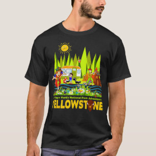 Camiseta Kids Yellowstone Jr Family Park Souvenir