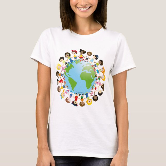 Camiseta Kidz do mundo (Frente)