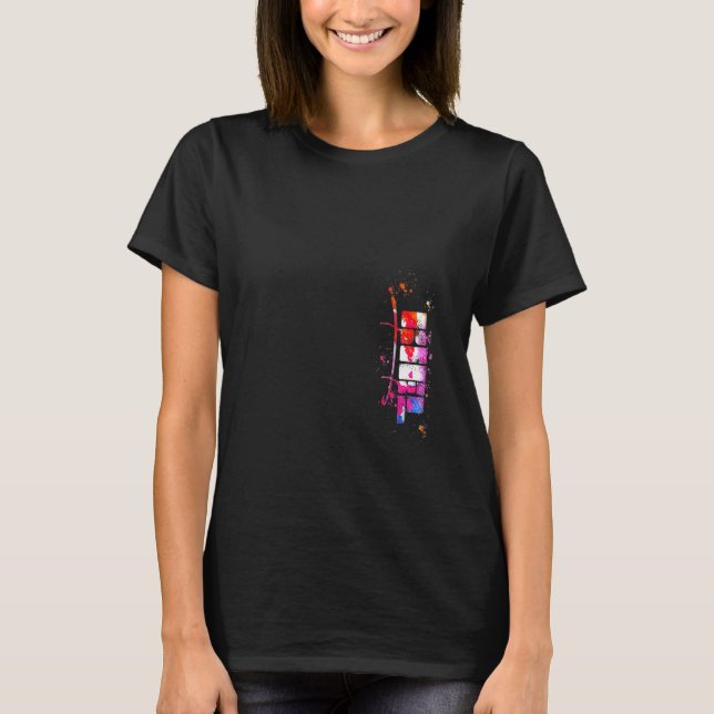 Camiseta Kiel - Letra aquarela (Frente)