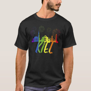 Camiseta Kiel Pride Skyline Pride Parade Kiel