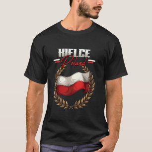 Camiseta Kielce Polônia Viagem Bandeira Polonesa Polska
