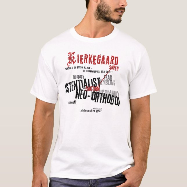 CAMISETA KIERKEGAARD (Frente)