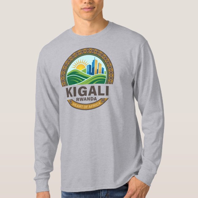 Camiseta Kigali Ruanda África (Frente)