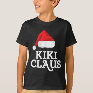 Camiseta Kiki Claus Papai noel de Natal na Família Pajama X